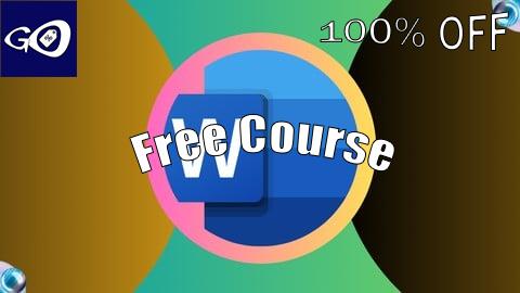 Free Coupon Word - Microsoft Word from Basic to Advanced [100% OFF]